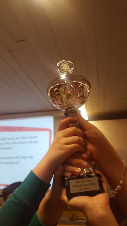 Groep 7A heeft de Mediabattle gewonnen!